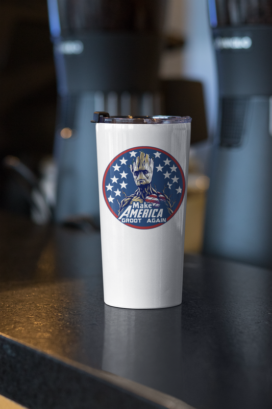 Make America Groot Again Stand Up Tumbler